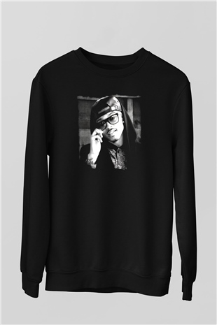 August Alsina Siyah Unisex Sweatshirt