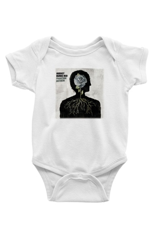 August Burns Red Baskılı Beyaz Unisex Bebek Body - Zıbın