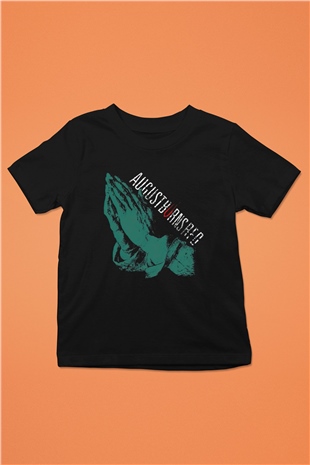 August Burns Red Baskılı Siyah Unisex Çocuk Tişört