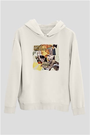 August Burns Red Baskılı Unisex Beyaz Hoodie