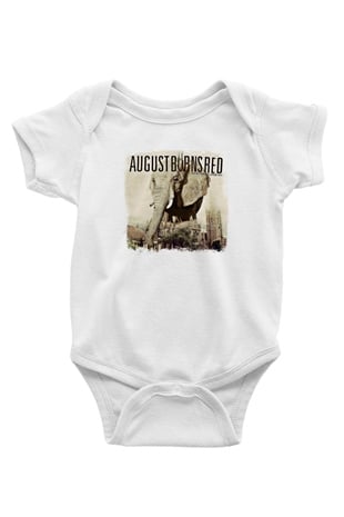 August Burns Red Baskılı Unisex Beyaz Bebek Body - Zıbın