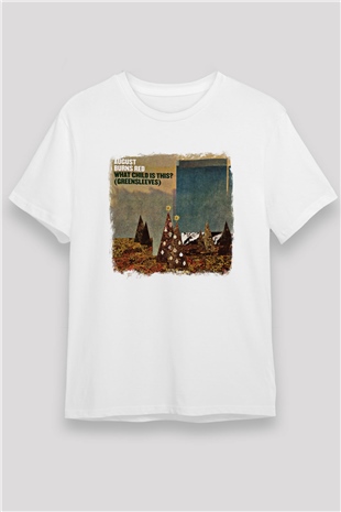 August Burns Red Baskılı Unisex Beyaz Tişört