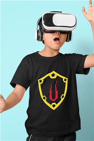 August Burns Red Baskılı Unisex Siyah Çocuk Tişört