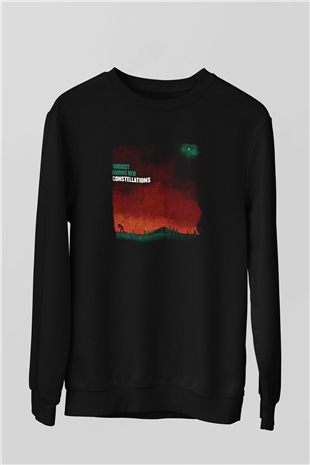 August Burns Red Baskılı Unisex Siyah Sweatshirt