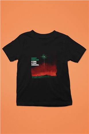 August Burns Red Baskılı Unisex Siyah Çocuk Tişört