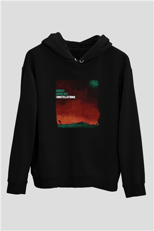 August Burns Red Baskılı Unisex Siyah Hoodie