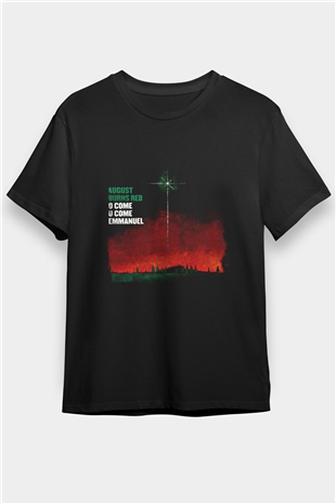 August Burns Red Baskılı Unisex Siyah Tişört