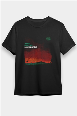 August Burns Red Baskılı Unisex Siyah Tişört