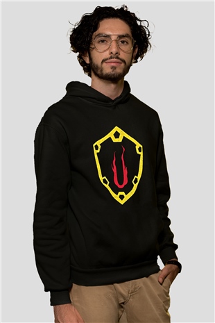 August Burns Red Baskılı Unisex Siyah Hoodie