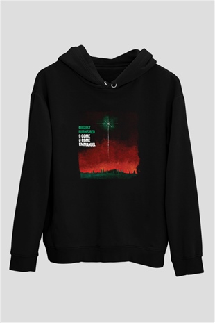 August Burns Red Baskılı Unisex Siyah Hoodie