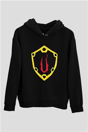 August Burns Red Baskılı Unisex Siyah Hoodie