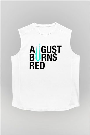 August Burns Red Beyaz Unisex Kolsuz Tişört