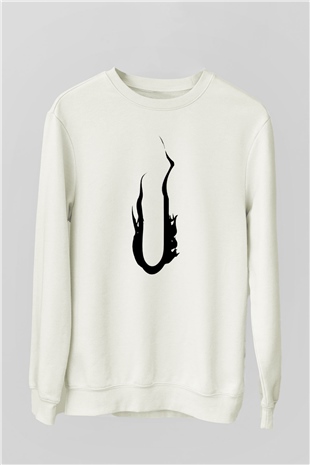 August Burns Red Beyaz Unisex Sweatshirt