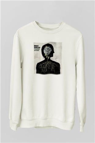 August Burns Red Beyaz Unisex Sweatshirt