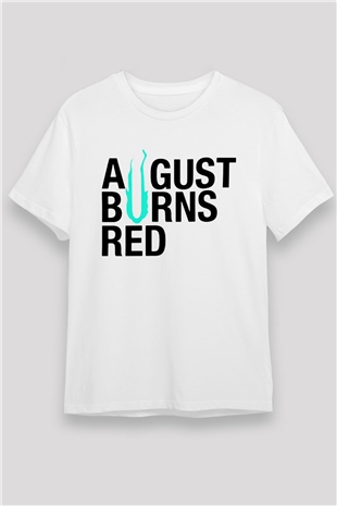 August Burns Red Beyaz Unisex Tişört T-Shirt - TişörtFabrikası