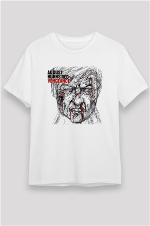 August Burns Red Beyaz Unisex Tişört T-Shirt - TişörtFabrikası
