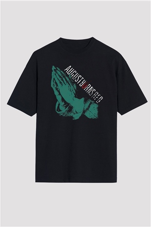 August Burns Red Siyah Unisex Oversize Tişört T-Shirt