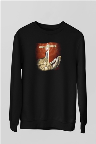 August Burns Red Siyah Unisex Sweatshirt