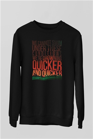 August Burns Red Siyah Unisex Sweatshirt