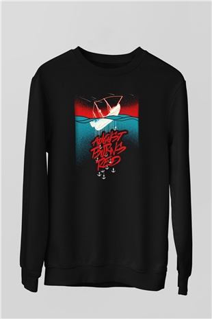 August Burns Red Siyah Unisex Sweatshirt