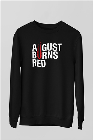 August Burns Red Siyah Unisex Sweatshirt