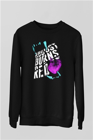 August Burns Red Siyah Unisex Sweatshirt