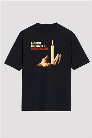 August Burns Red Siyah Oversize Tişört Oversize T-shirt - TişörtFabrikası