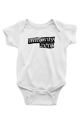 Authority Zero Beyaz Bebek Body - Zıbın