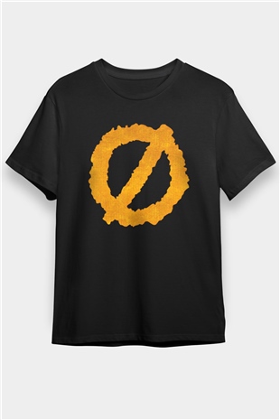 Authority Zero Siyah Unisex Tişört T-Shirt - TişörtFabrikası