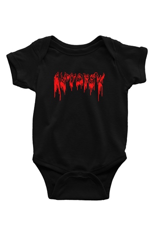 Autopsy Siyah Bebek Body - Zıbın