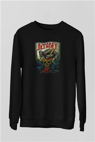 Autopsy Siyah Unisex Sweatshirt