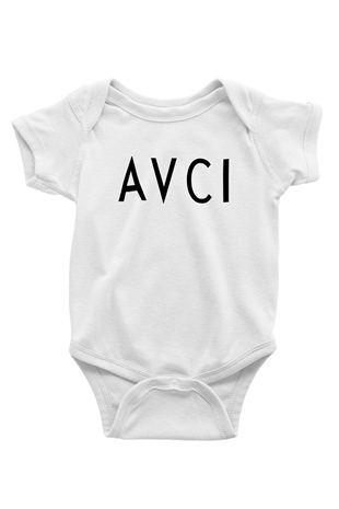 Avcı Baskılı Beyaz Unisex Bebek Body - Zıbın
