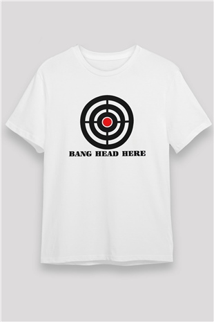 Avcı Beyaz Unisex Tişört T-Shirt - TişörtFabrikası