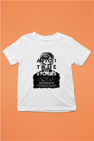 Avicii Baskılı Beyaz Unisex Çocuk Tişört