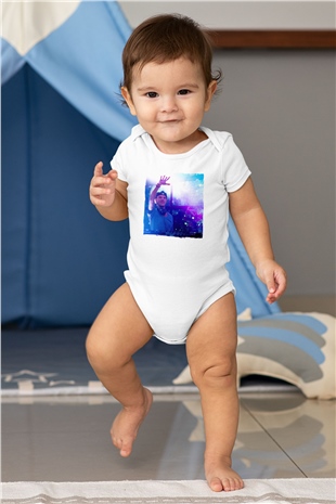 Avicii Beyaz Bebek Body - Zıbın