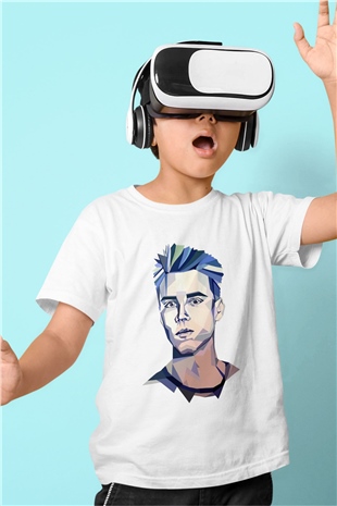 Avicii Beyaz Unisex Çocuk Tişört
