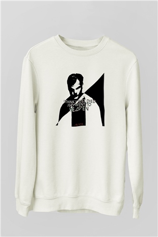 Avicii Beyaz Unisex Sweatshirt