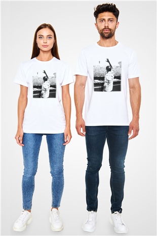 Avicii Beyaz Unisex Tişört T-Shirt - TişörtFabrikası
