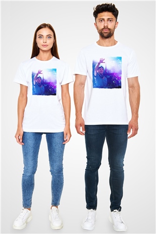 Avicii Beyaz Unisex Tişört T-Shirt - TişörtFabrikası
