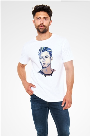 Avicii Beyaz Unisex Tişört T-Shirt - TişörtFabrikası