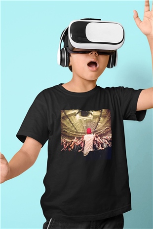 Avicii Siyah Unisex Çocuk Tişört