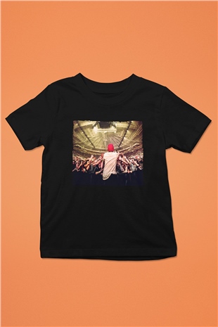 Avicii Siyah Unisex Çocuk Tişört
