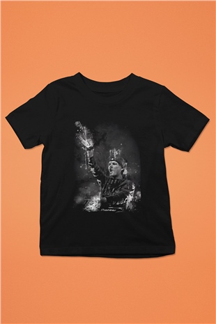 Avicii Siyah Unisex Çocuk Tişört