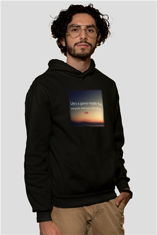 Avicii Siyah Unisex Hoodie