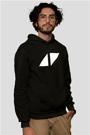 Avicii Siyah Unisex Hoodie