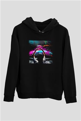 Avicii Siyah Unisex Hoodie