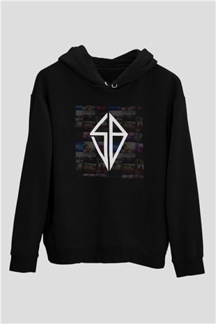 Avicii Siyah Unisex Kapüşonlu Sweatshirt
