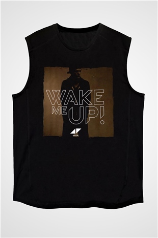 Avicii Siyah Unisex Kolsuz Tişört