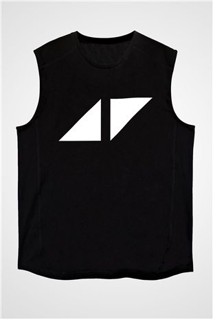 Avicii Siyah Unisex Kolsuz Tişört
