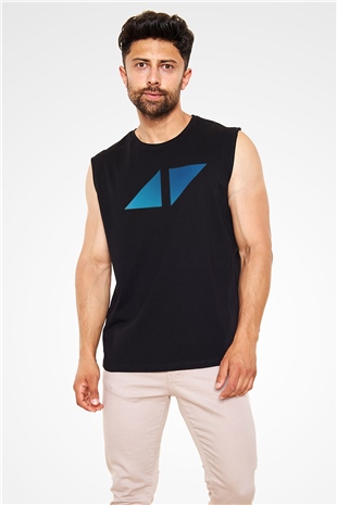 Avicii Siyah Unisex Kolsuz Tişört